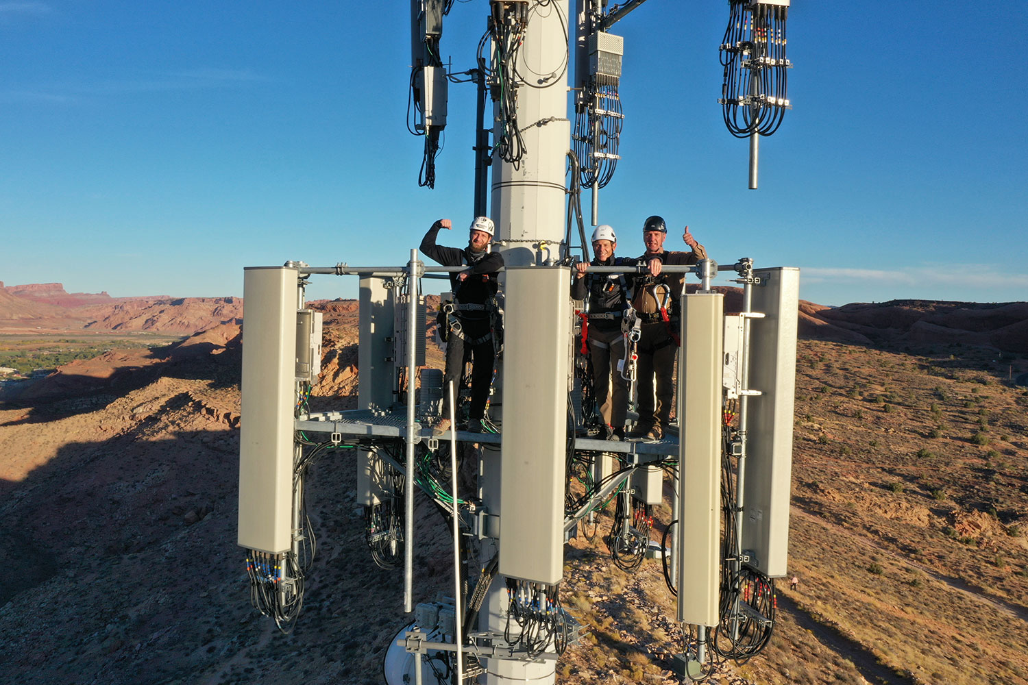Congressman John Curtis Wireless Tower Climb